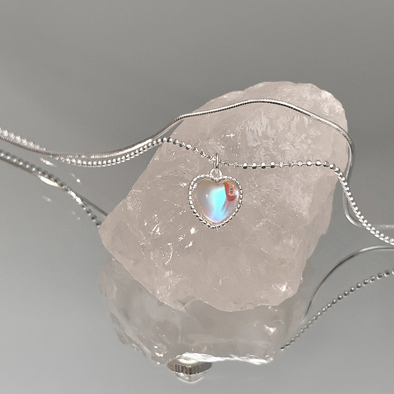 Sky Heart Necklace