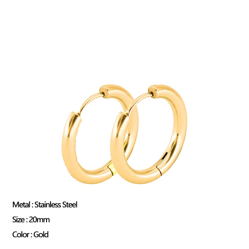 Circle Hoop Earring