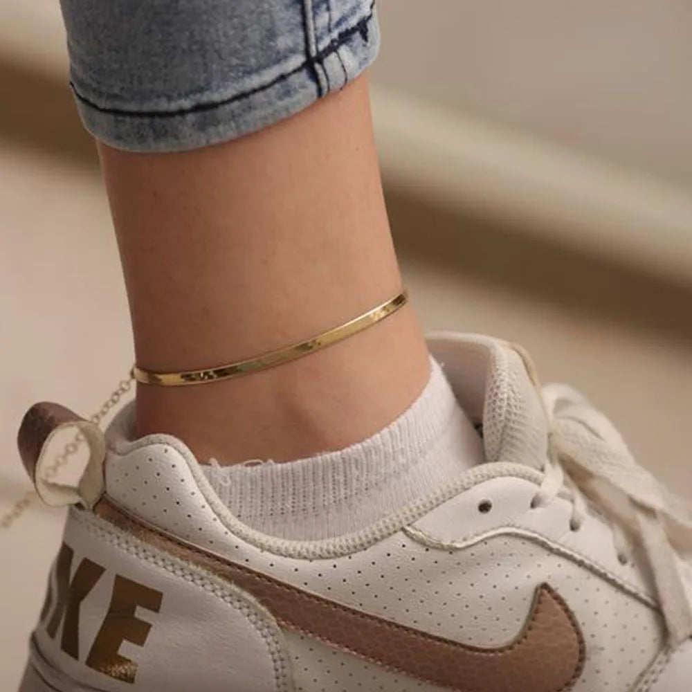 Gold Snake Anklet