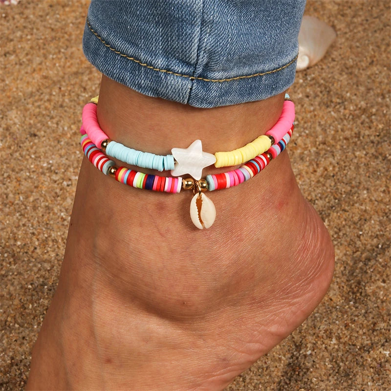 Star Shell Anklet