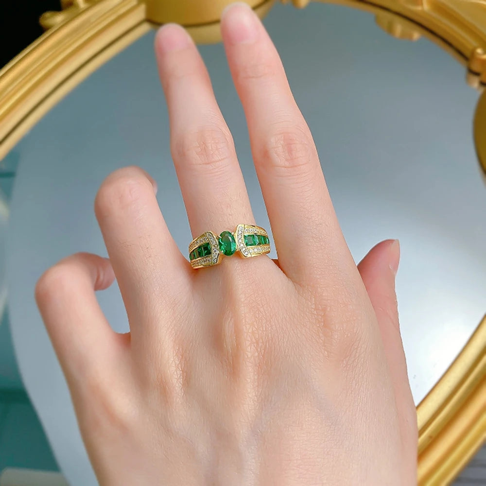 Emerald Gemstone Ring