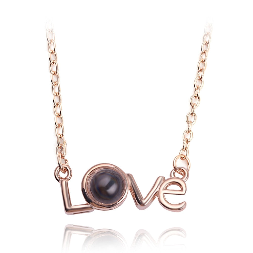 Heart Eye Necklace