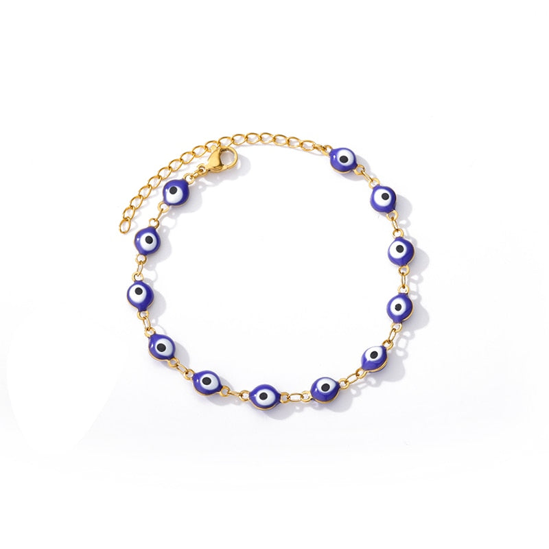 Blue Eye Anklet