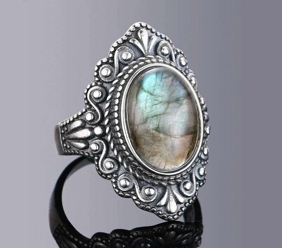 Oval Stone Ring