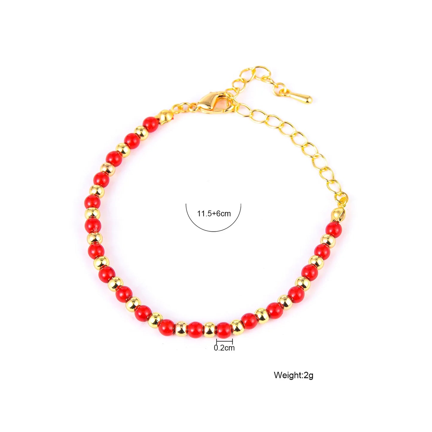 Red Chain Bracelet