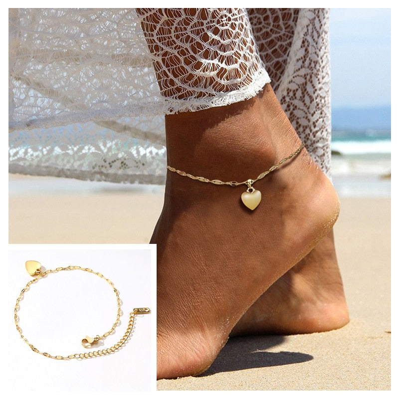 Golden Snake Anklet