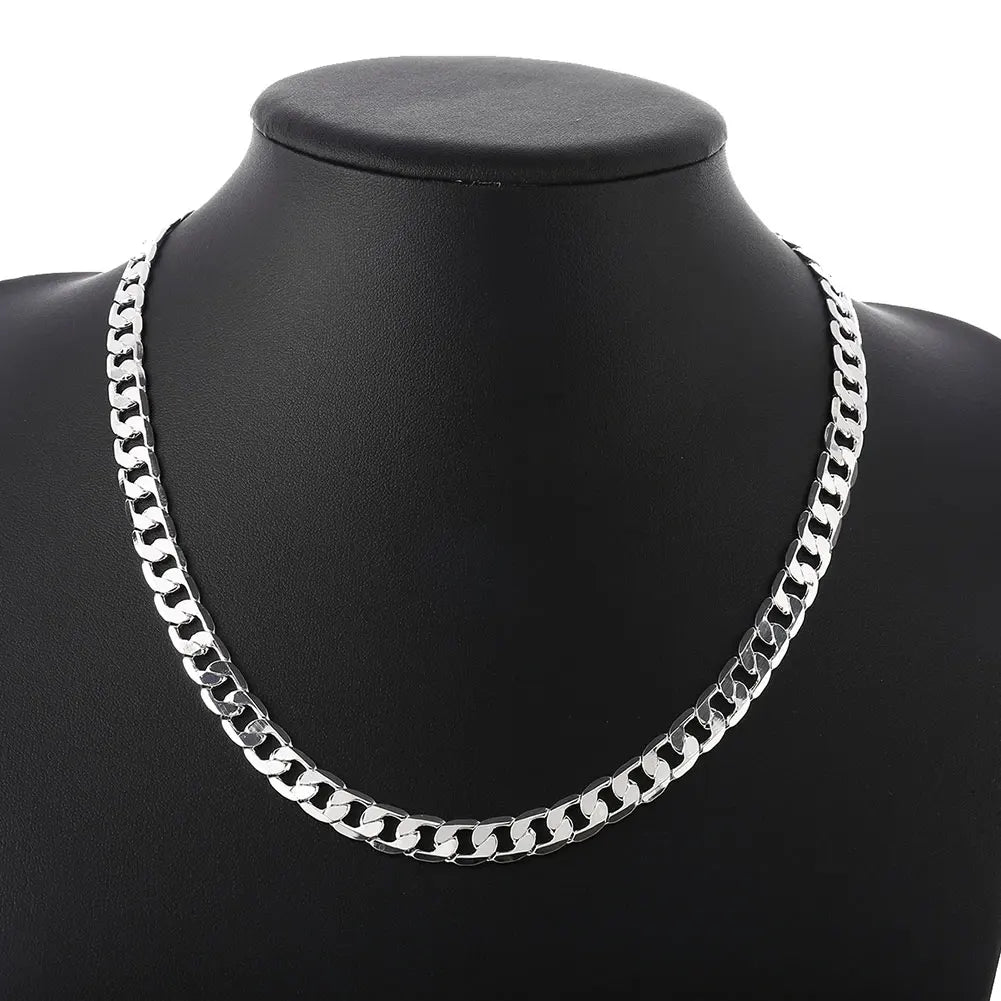 Silver Anaconda Necklace