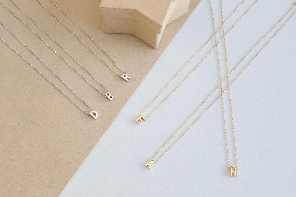 Little Letter Necklace