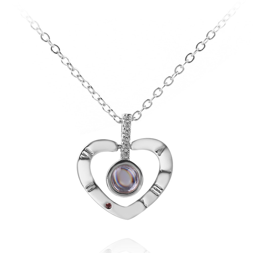 Heart Eye Necklace