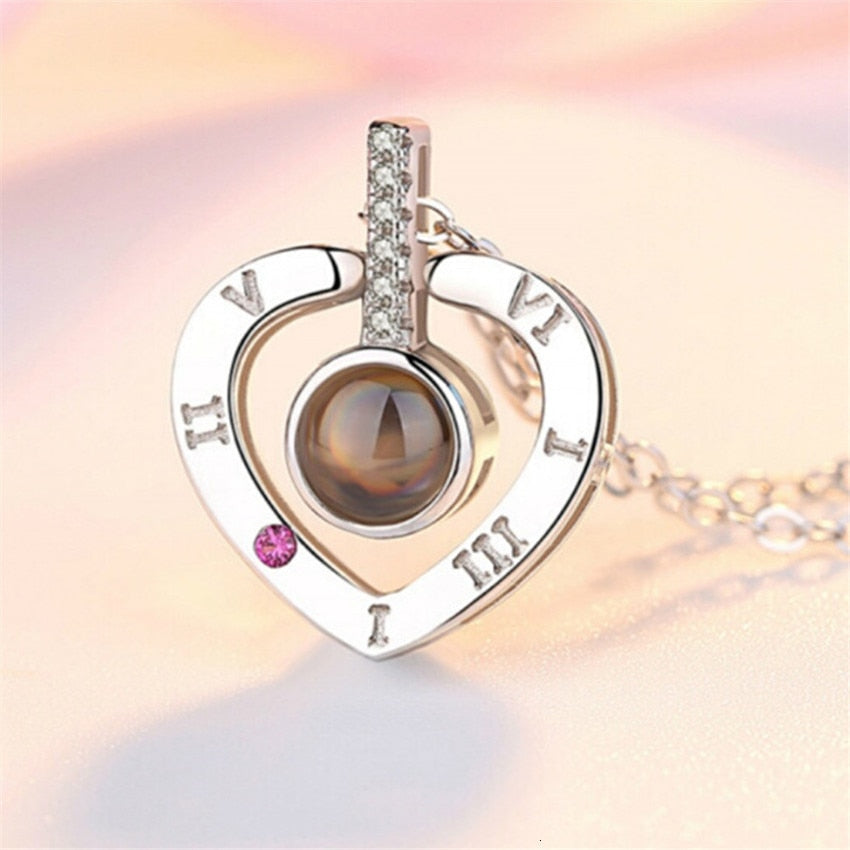 Heart Eye Necklace