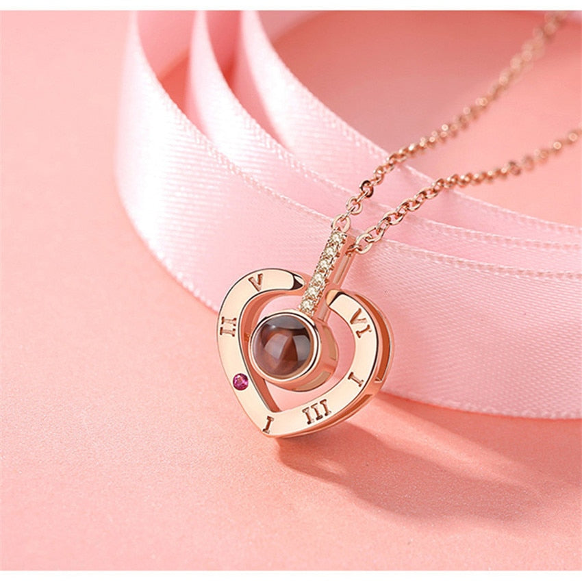 Heart Eye Necklace