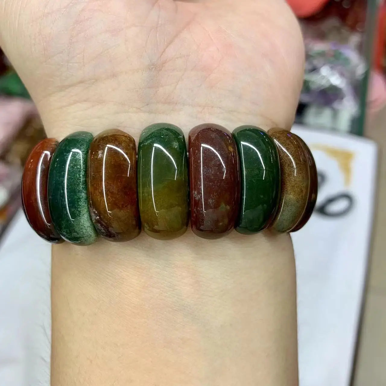 Indian Agate Bracelet