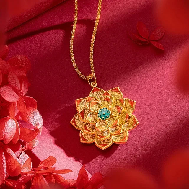 Lotus Necklace