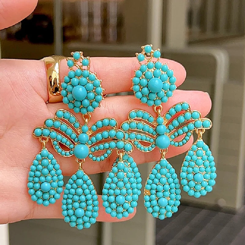 Turquoise Spikes