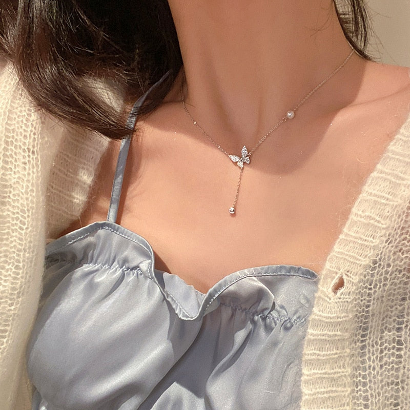 Sky Heart Necklace