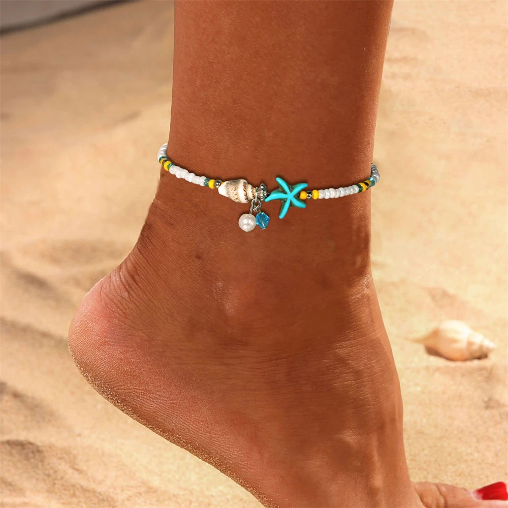 Starfish Anklet