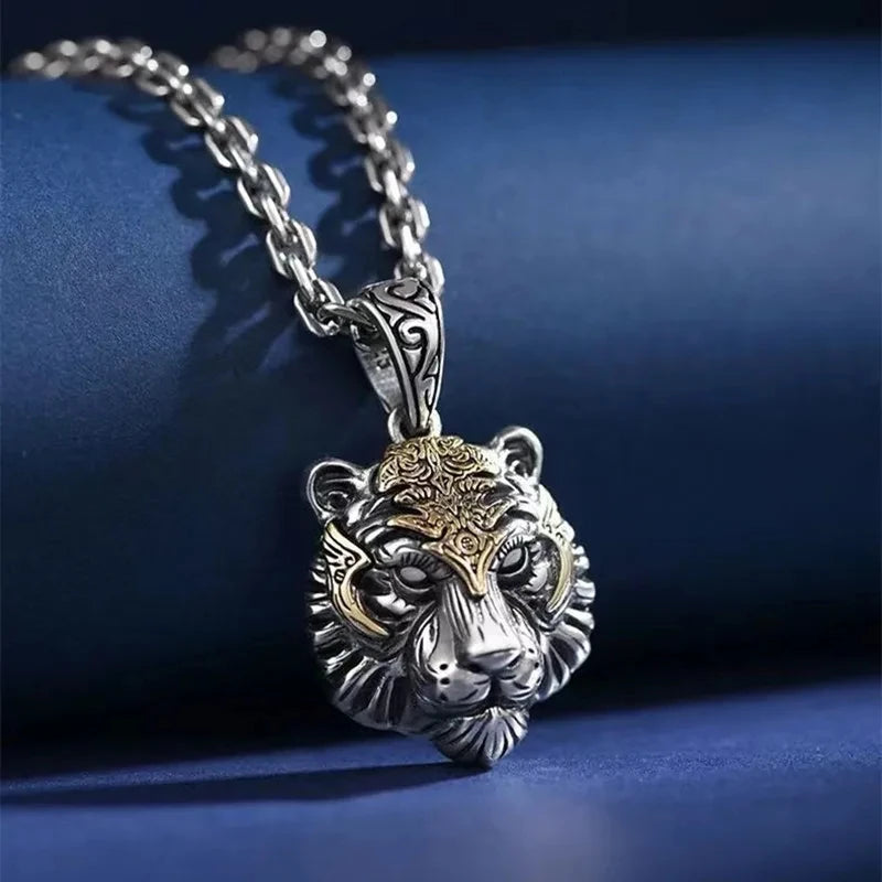 Tiger Head Pendant