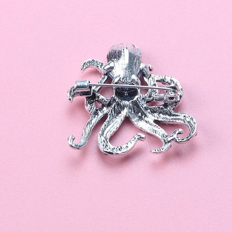 Octopus Brooch