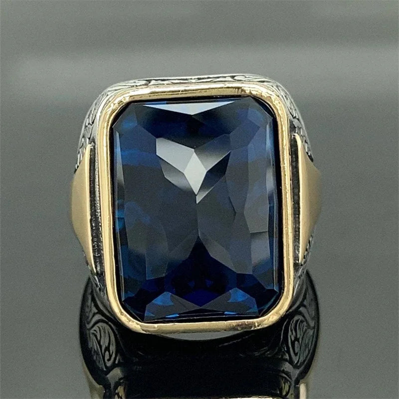 Blue Gem Ring