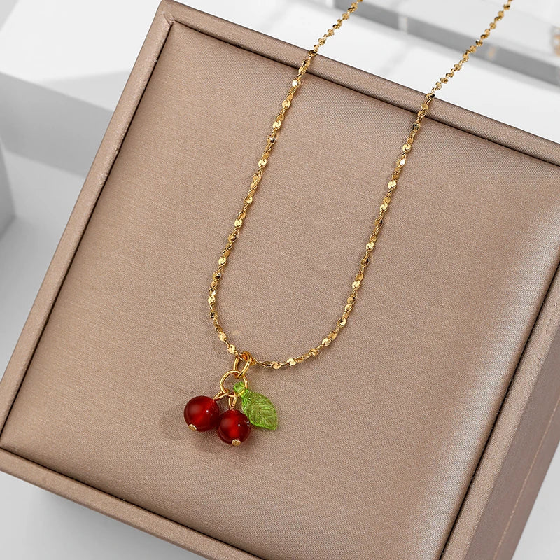 Cherry Necklace