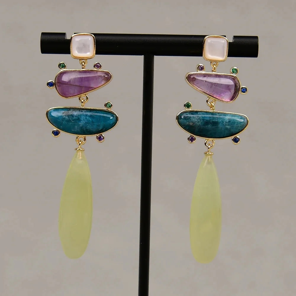 Apatite Earring