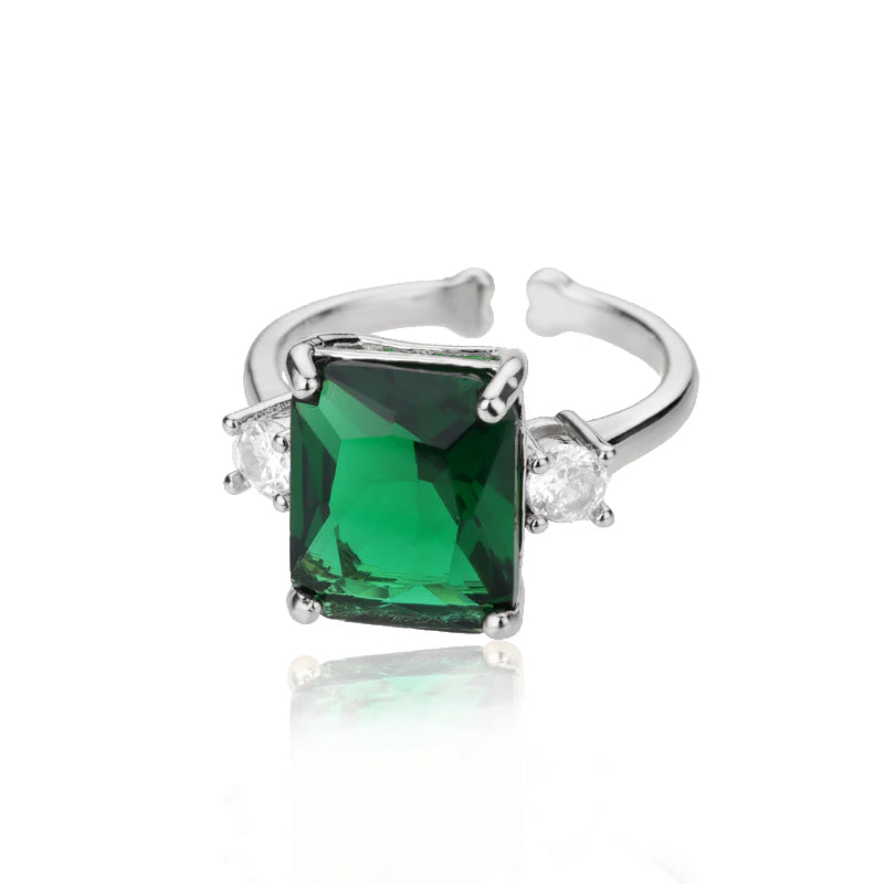 Green Stone Ring