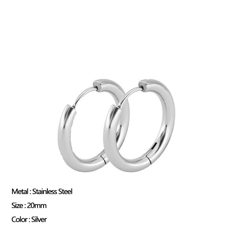 Circle Hoop Earring