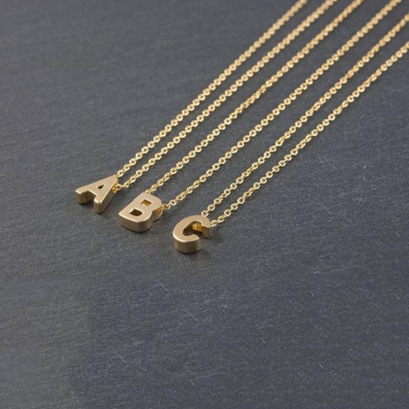 Little Letter Necklace