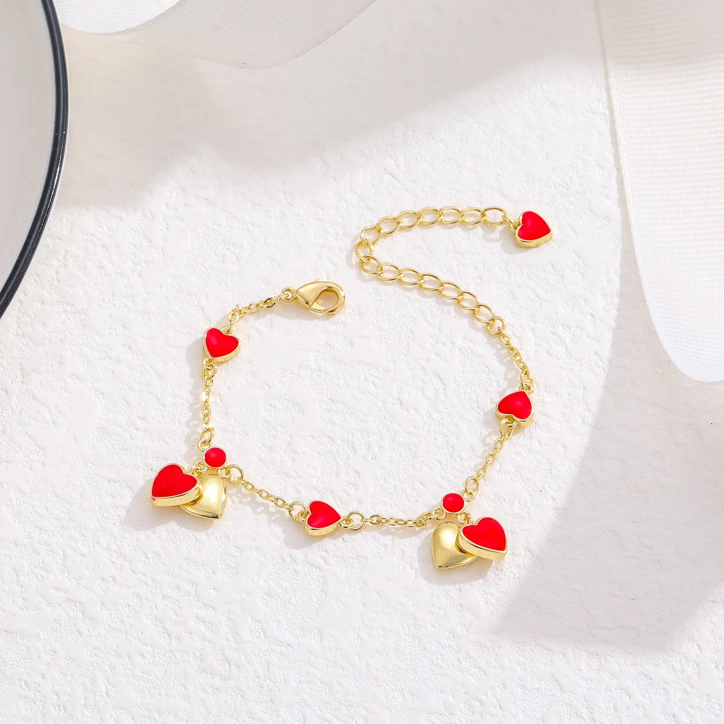 Red Heart Bracelet