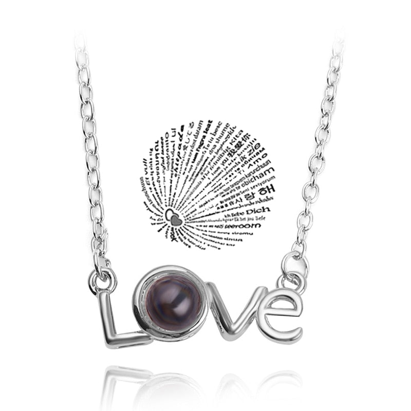 Heart Eye Necklace