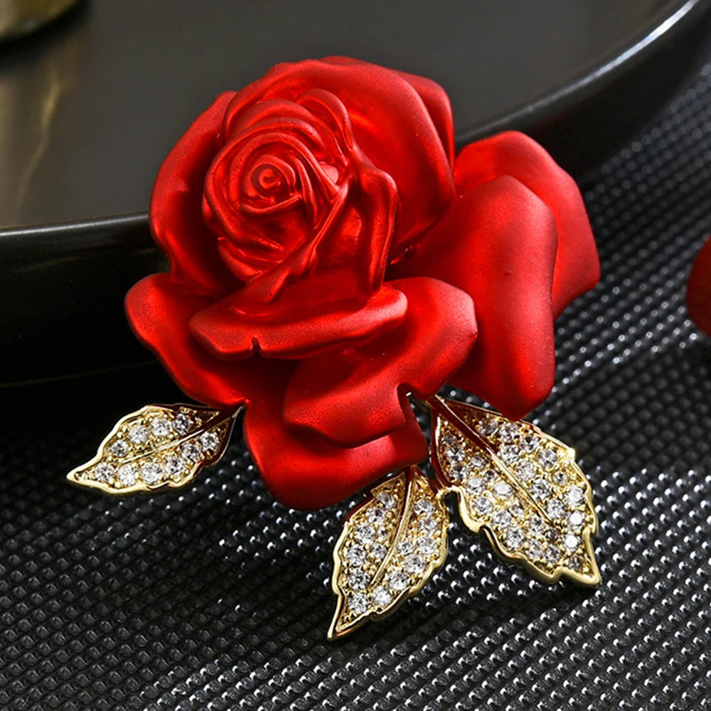 Rose Brooch