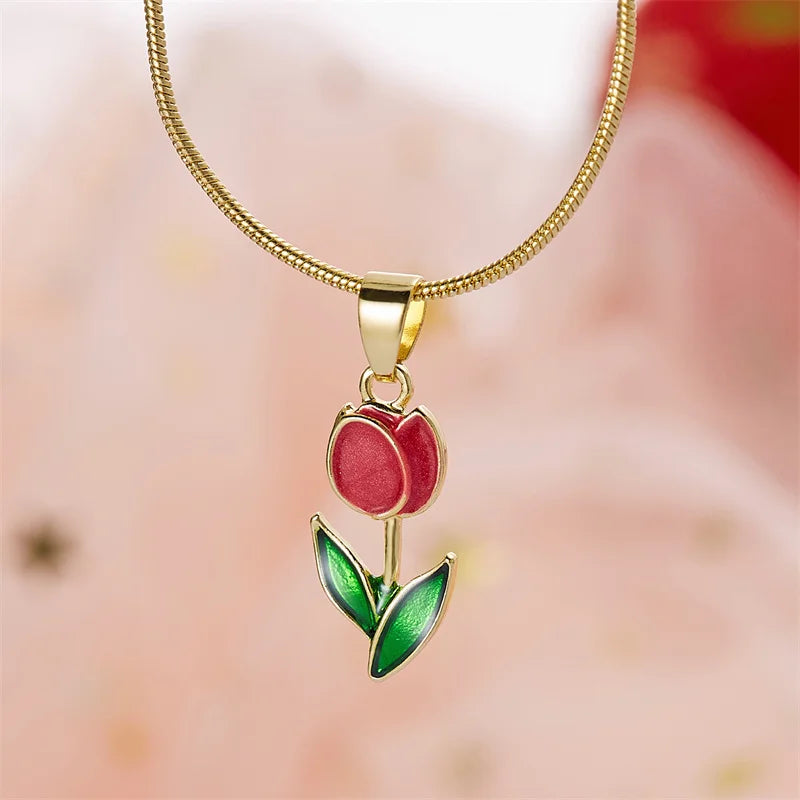 Tulip Necklace