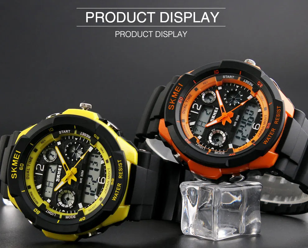 Shockproof Waterproof Watch  Digital Boy