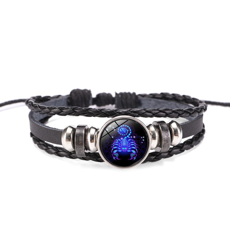 Blue Zodiac Bracelet