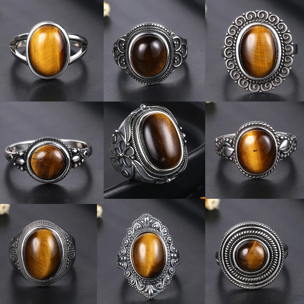 Tiger Eye Ring