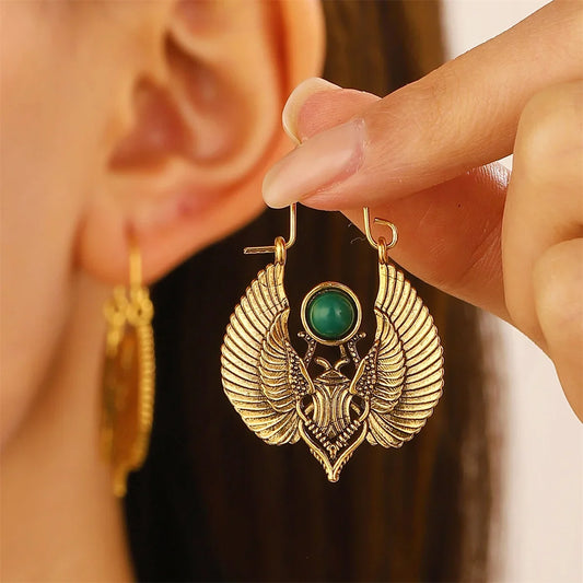 Scarab Earring