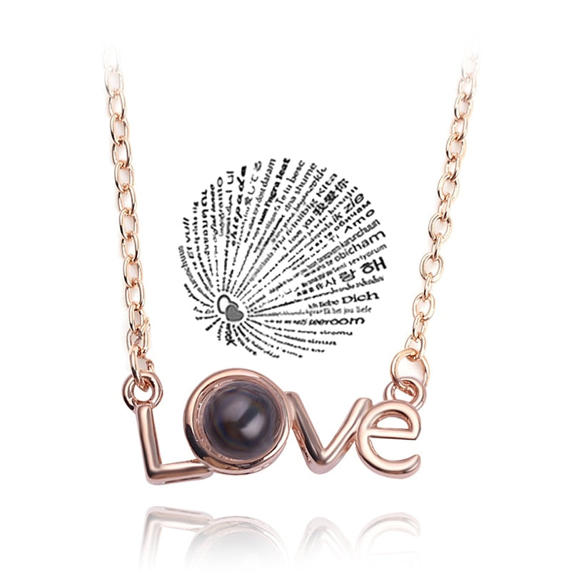 Heart Eye Necklace