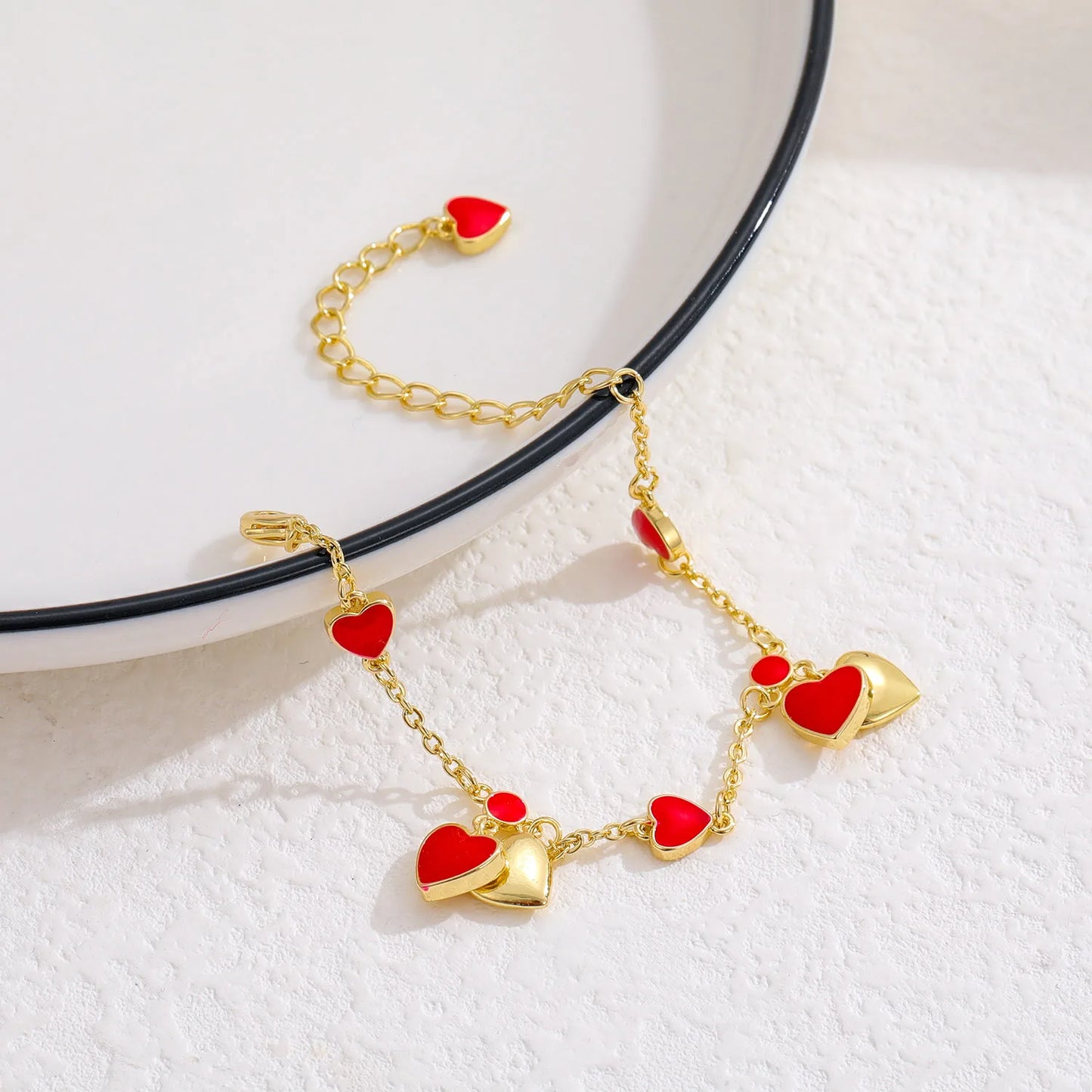 Red Heart Bracelet