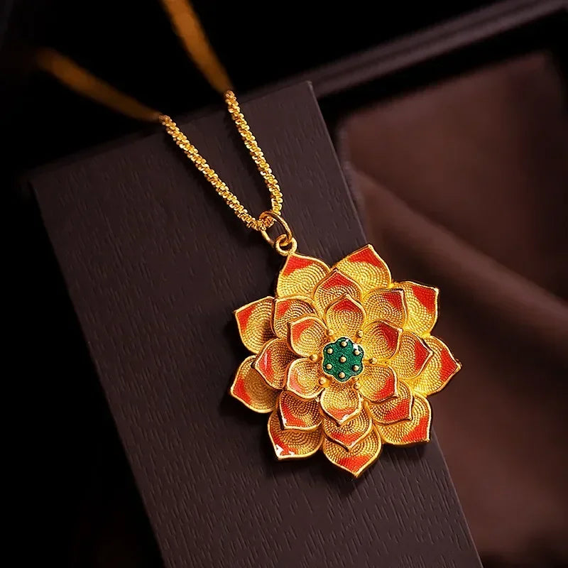 Lotus Necklace