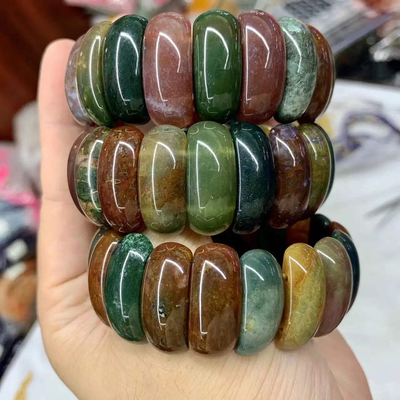 Indian Agate Bracelet