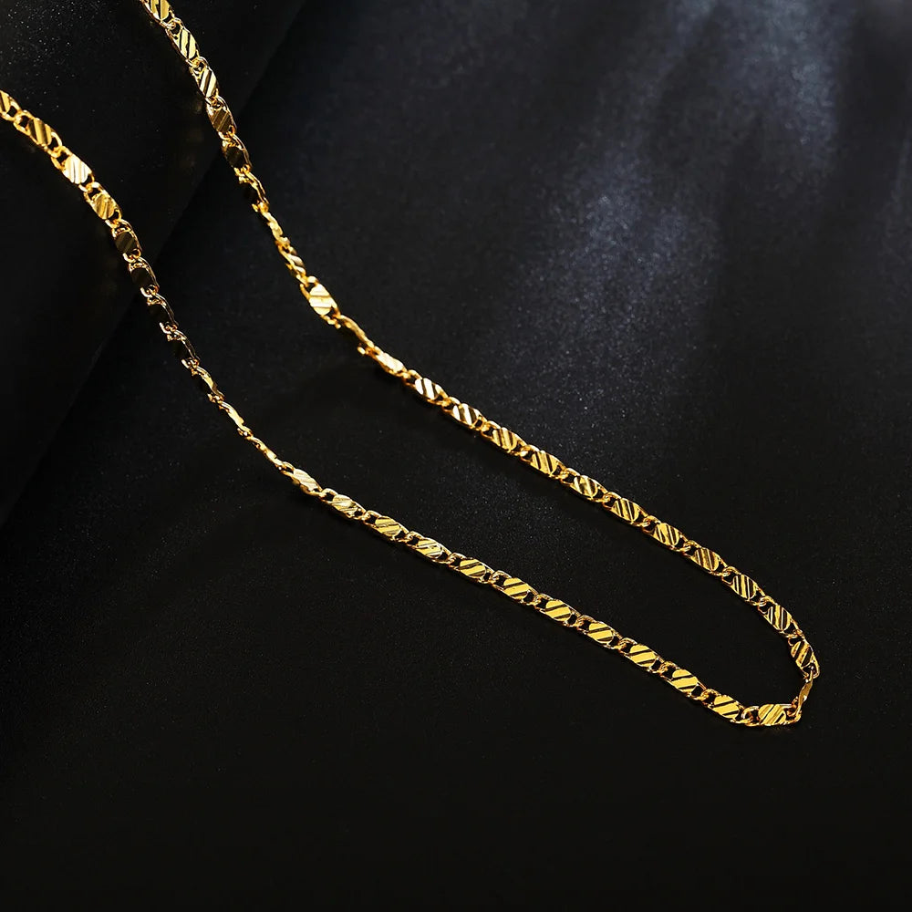 Flat chain Necklace