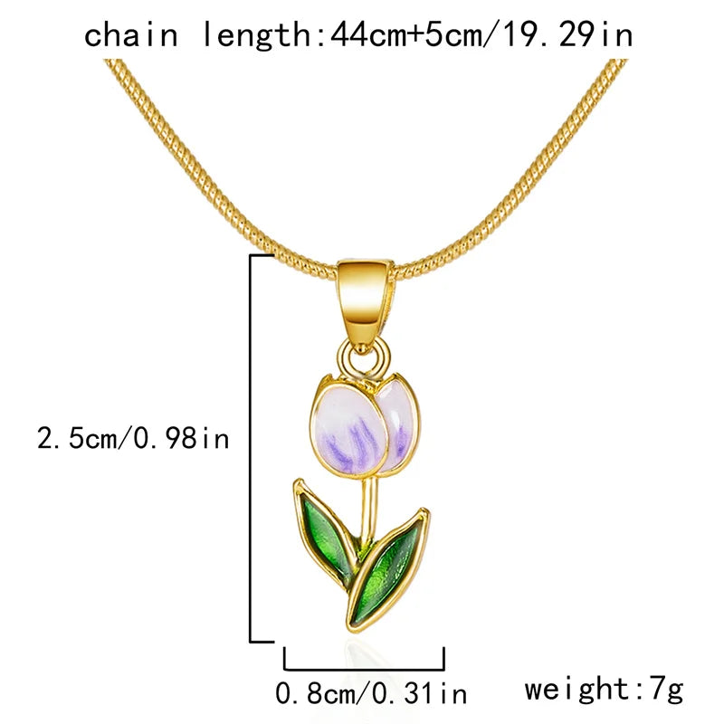 Tulip Necklace