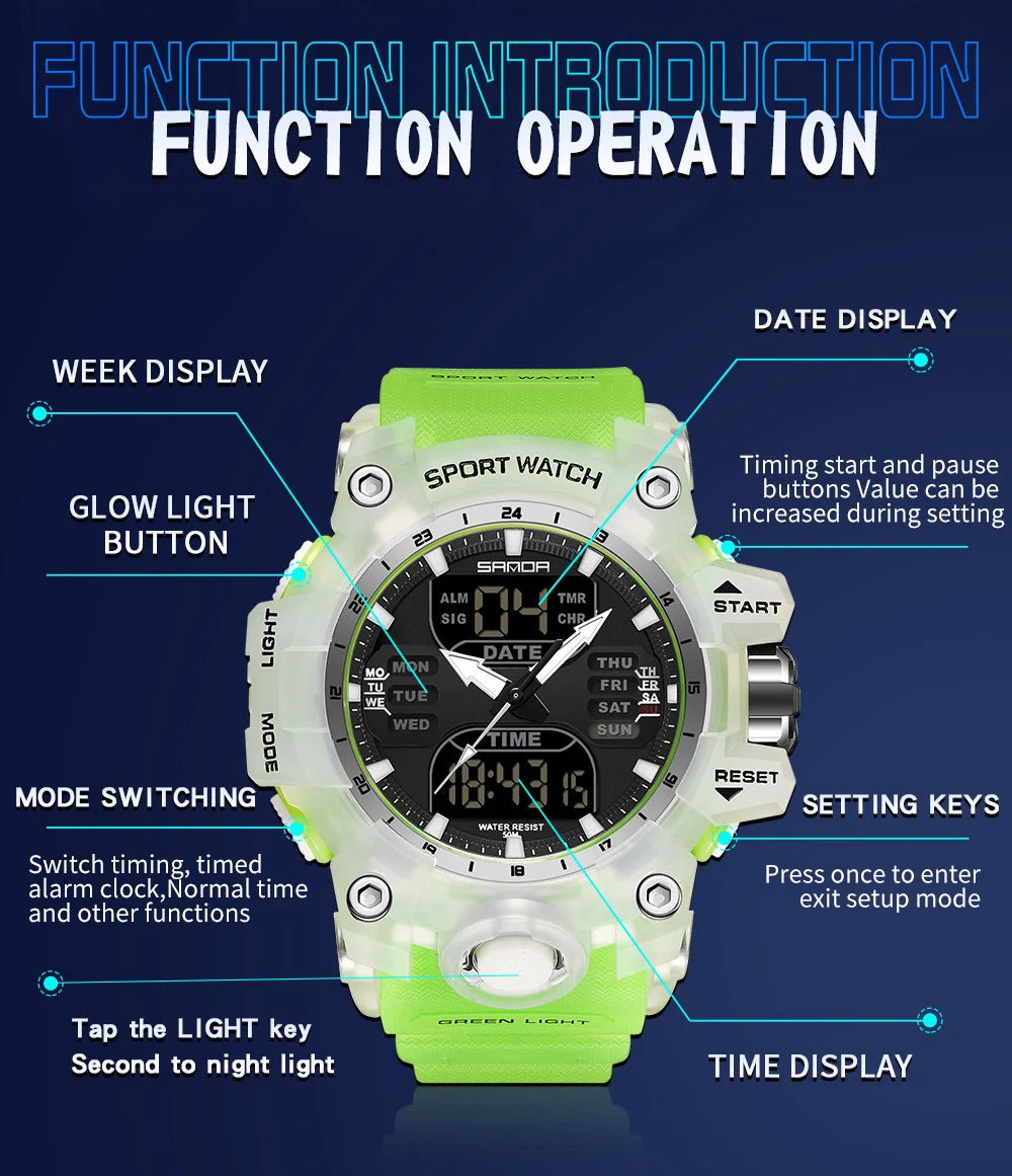 Waterproof Sport Watch