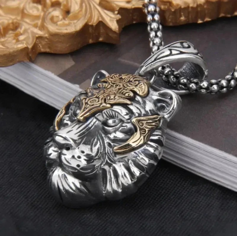 Tiger Head Pendant