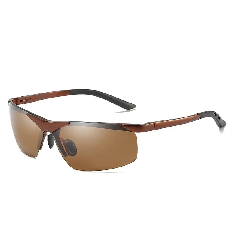 Semi-Rimless Sunglasses