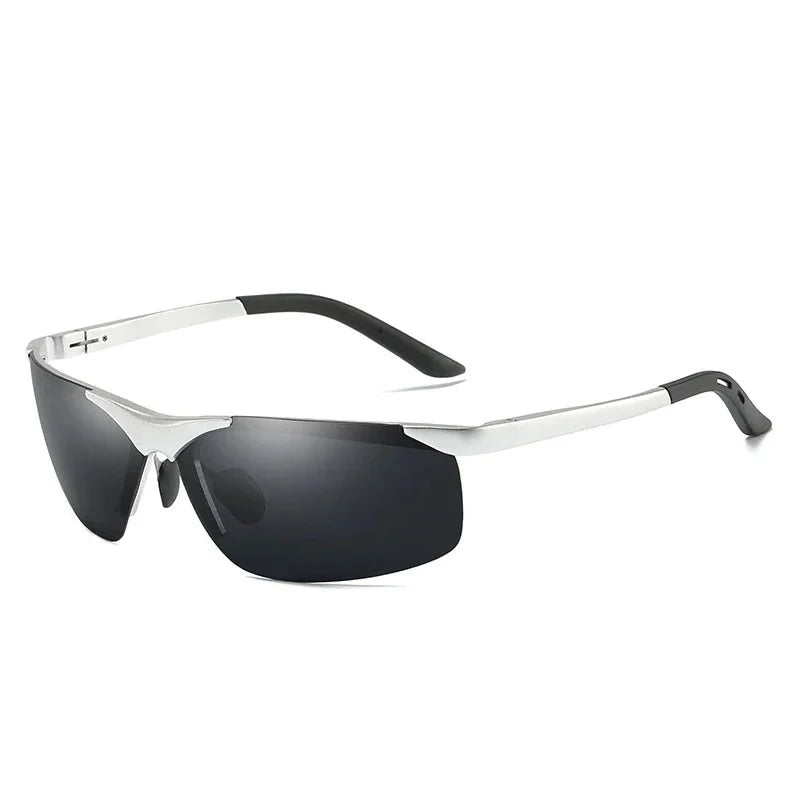 Semi-Rimless Sunglasses