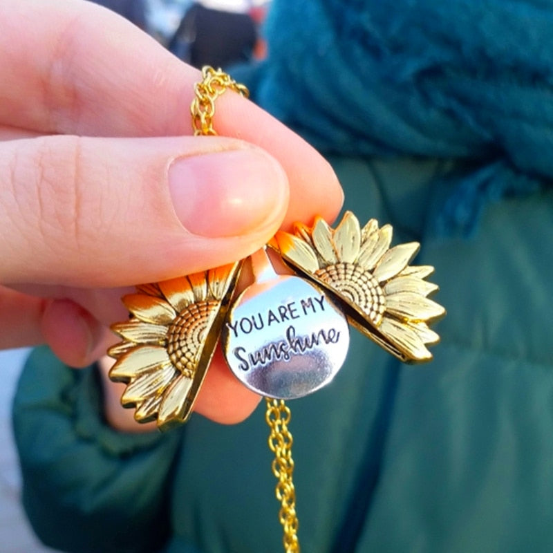 Sunflower Necklace