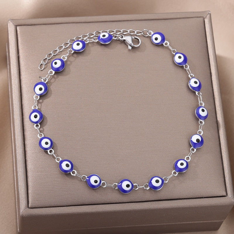 Blue Eye Anklet